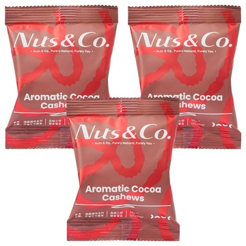 Nuts&Co. 堅果之間 天然輕調味 花椒可可腰果  25g  3個
