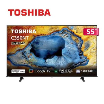 TOSHIBA東芝 REGZA 55型4K Google TV液晶顯示器 55C350NT
