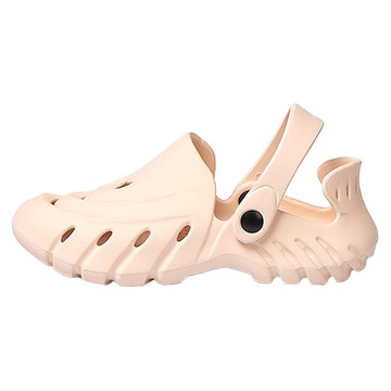 bebehome 鏤空透氣包頭兩用洞洞花園鞋  42(27.5 cm)  卡其色