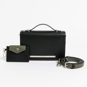 PLAYBOY-手提包附長背帶 Encounter系列 -黑色(552-5901-09-7)