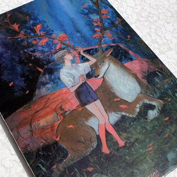 B5 素描本 | 緋紅幽影 | NOMA 插畫文具小物