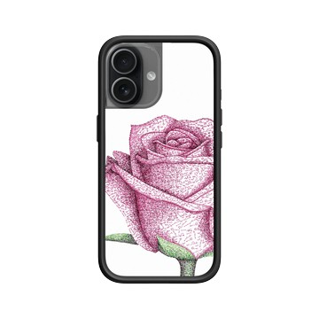 iPhone 17 Mod NX -邊框背蓋組合 (相機按鈕) 黑 - MOLECULARTS - 玫瑰