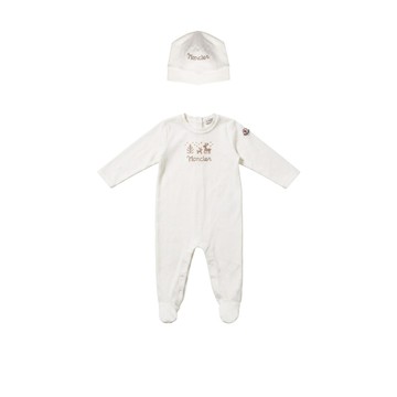 Moncler Enfant Kids UB 禮盒組- 連身衣毛帽