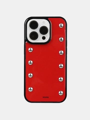 LINE STUD Phone Case [RED]