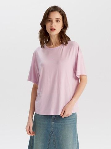 女款 圓領短袖 背後開v岔 短t 熱賣單品