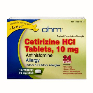 Cetirizine 14 Tabs by Zyrtec