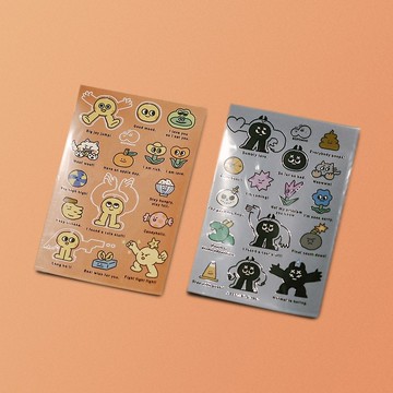 ㄇㄨㄇㄨㄋㄨㄋㄨ 立體轉印貼紙 I found a cute / cool stuff