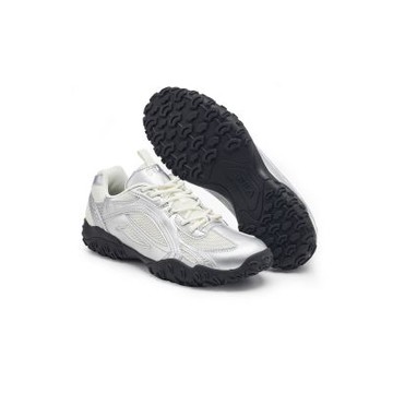 FILA ECHAPPE MS 中性運動鞋-銀/白 4-C102A-063