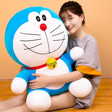 特惠🚀🚀✨▼▣哆啦a夢公仔機器貓毛絨玩具叮當貓藍胖子玩偶大娃娃生日禮物女生