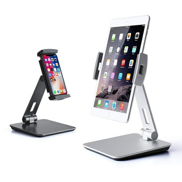鋁合金桌面手機支架 iPad平板電腦托架網課學習架子便攜折疊升降