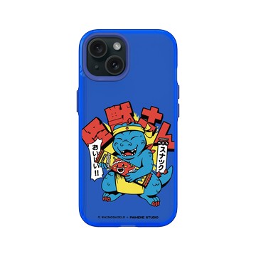 iPhone 15 Clear 激光藍 - Paiheme Studio - Kaiju Chief