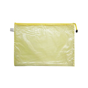 HW-911 A3網格 文件袋1入裝(顏色隨機/雜物收納/透明收縮/資料袋)