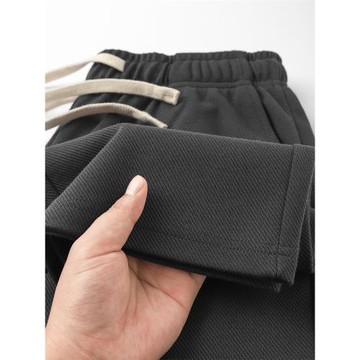 一條焊在腿上的經典褲子！寒灰斜紋直筒褲女百搭垂感十足衛褲男秋