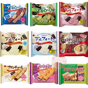 #悠西將# 日本 北日本 Bourbon 船型 帆船 巧克力風味 草莓風味 餅乾 家庭袋裝 夾心餅乾 片狀 可可