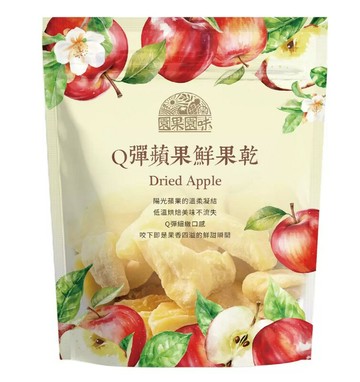 園果園味 Q彈蘋果鮮果乾 390公克