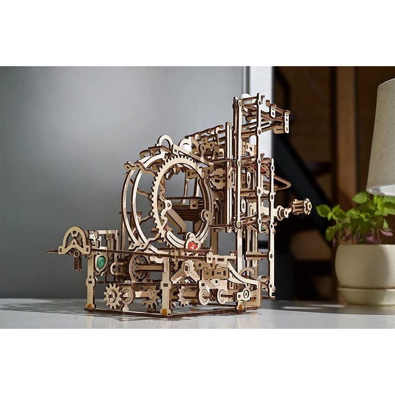 Ugears ユーギアーズ マーブルランステップホイスト 70157 Marble Run