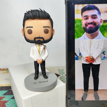 【客製化3D人像公仔】訂製手工Funko Pop男生朋友老公生日禮物