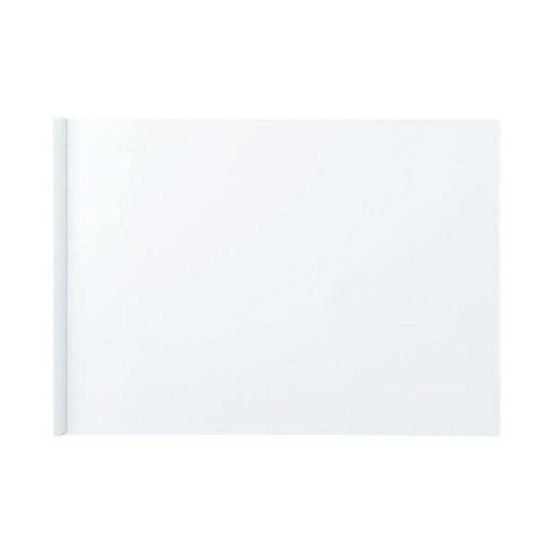 【新品】（まとめ）TANOSEE 再生レールホルダー A3ヨコ 10枚収容 白 1セット（30冊：10冊×3パック） 【×3セット】