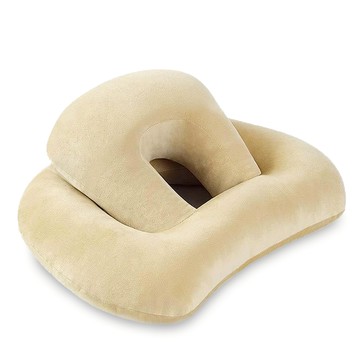 AHOYE 辦公室舒適午睡枕  40 x 36 x 14cm  黃色