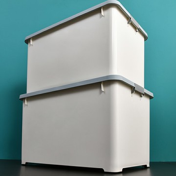 加厚收納箱塑料特大號家用兒童寶寶衣服衣物整理箱宿舍有蓋儲物箱