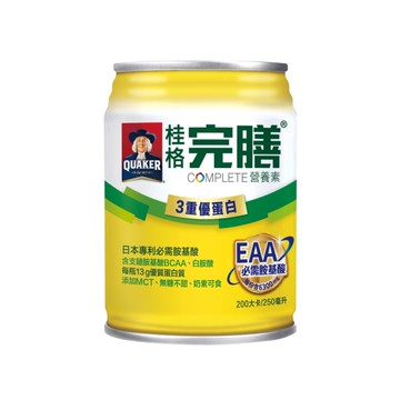 【8月限定-1箱送2罐/2箱送6罐】桂格 完膳營養素-3重優蛋白 (250ml/24罐/箱)【杏一】