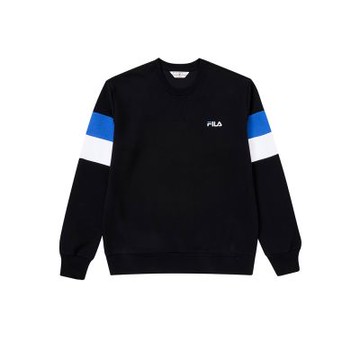 FILA官方直營 圓領T恤-黑色 1TEY-5408-BK