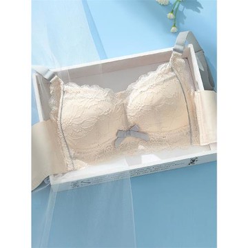 斷碼清倉 乳膠內衣女薄款聚攏收副乳防下垂無鋼圈文胸大胸顯小