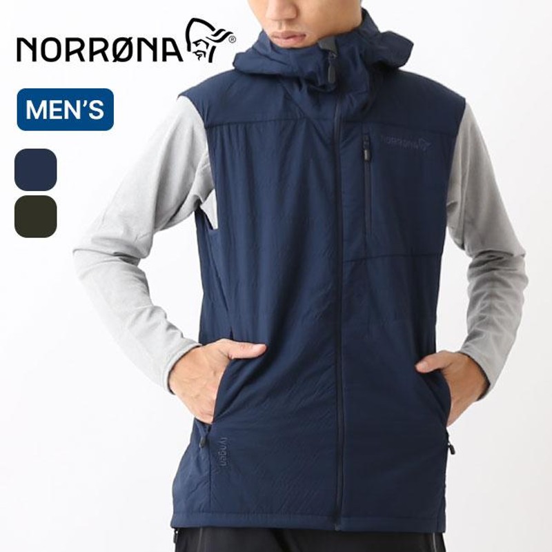 NORRONA ノローナ リンゲン アルファ90ベスト メンズ 2036-18 アウター