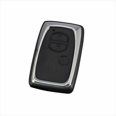 YAC 槌屋ヤック トヨタ用 スマートキーカバー TY2 ハードタイプ2 ブラック/シルバー ZE-11