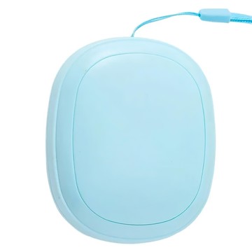 充電暖手寶  便攜式USB充電  內置電池  G049  天青藍