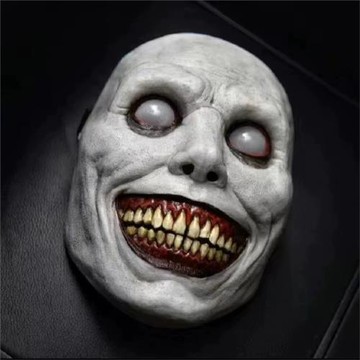 New Halloween Mask恐怖微笑白眼惡魔面具萬圣節