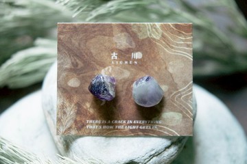 CRACK | 礦物系耳環 |  EARRINGS