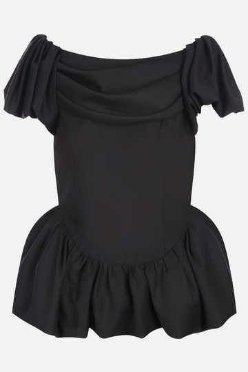 SIMONE ROCHA stretch wool top Woman