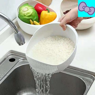 淘米器 洗米器 瀝水籃 洗菜籃 瀝水盆 洗菜盆 水果盆 淘米籃 淘米盆 洗米盆 洗水果 洗菜藍 洗米篩 洗蔬菜 淘米神器