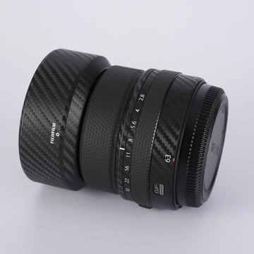 美本堂適用于富士GF63 F28 貼紙鏡頭貼膜gfx63保護膜GF63mm帖皮3M