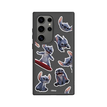 Galaxy S24 Ultra SolidSuit 黑 - 迪士尼-史迪奇 Disney Stitch - 史迪奇 - 電影版圖樣