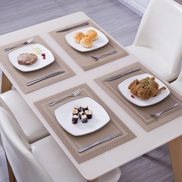 家用廚房餐墊隔熱墊餐桌墊西餐墊北歐防水防燙墊杯墊耐熱簡約墊子