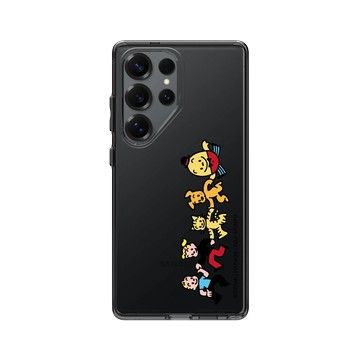 Galaxy S25 Ultra Clear 酷墨灰 - OSAMU GOODS - 手牽手系列-當我們同在一起