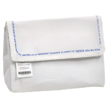 POST GENERAL 手拿式午餐保冷袋  210 x 100 x 150mm  白色  1個