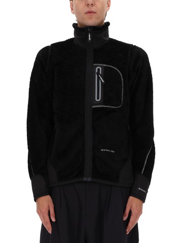 and wander jacket with logo