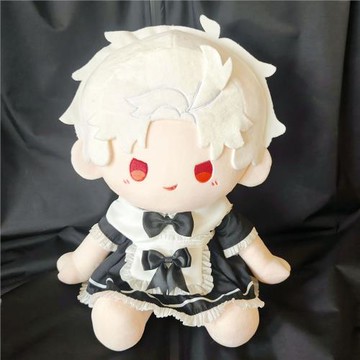 現貨祁煜40cm戀與深空年年有煜屬性坐姿棉花娃娃換裝毛絨玩偶