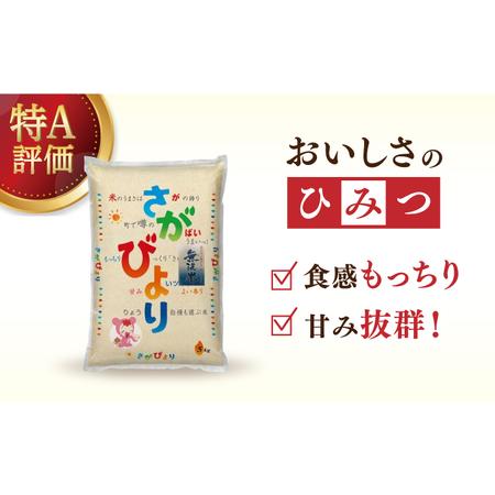 ふるさと納税 令和5年産 さがびより 無洗米 白米 計60kg（5kg×2袋×6回） 佐賀県 株式会社森光商.. 佐賀県