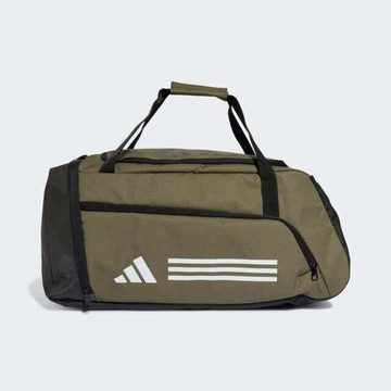 Adidas 愛迪達 Tr Duffle M IZ1918 側背包 肩背 斜背 綠 中型旅行包 獨立鞋袋