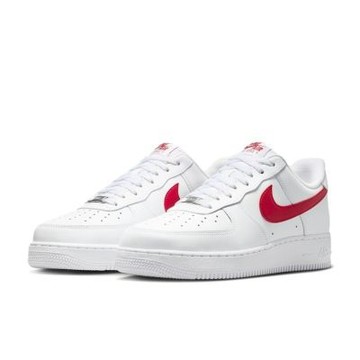 Nike Air Force 1 07 白底紅勾 AF1 復古 白紅 休閒鞋 運動鞋 男鞋 FJ4146-133