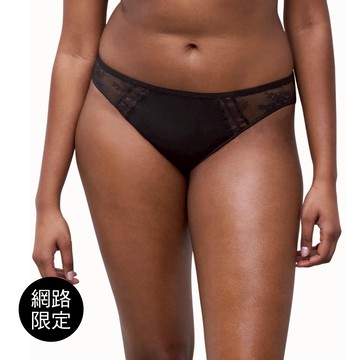 【Chantelle Pulp】Poison_三角褲_XS-M(22NA0_011黑色)
