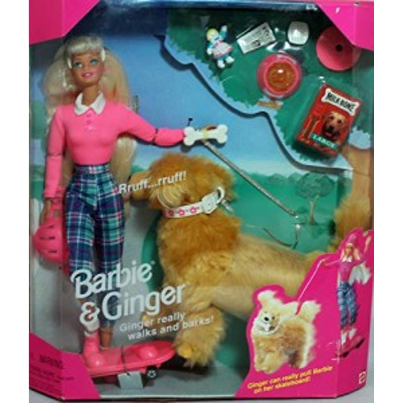 barbie ginger dog