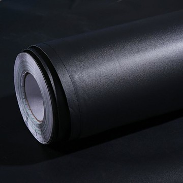 全遮光黑色自黏貼紙不透光玻璃貼膜家用防曬遮陽房間臥室窗戶陽台