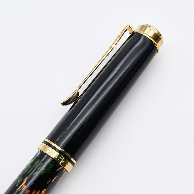 ペリカン 万年筆 アートコレクション グラウコ・カンボン M600 メンズ レディース ブラック×マルチカラー 特別生産品 高級筆記具 名入れ可有料