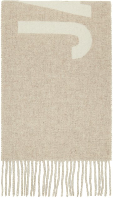 JACQUEMUS 米色 Les Classiques 系列 The Jacquemus 围巾