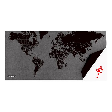 Palomar 拼世界地圖 迷你版 可清洗回收羊毛氈材質 適合壁掛 附贈15個專屬拼針  76.5 x 46.5cm